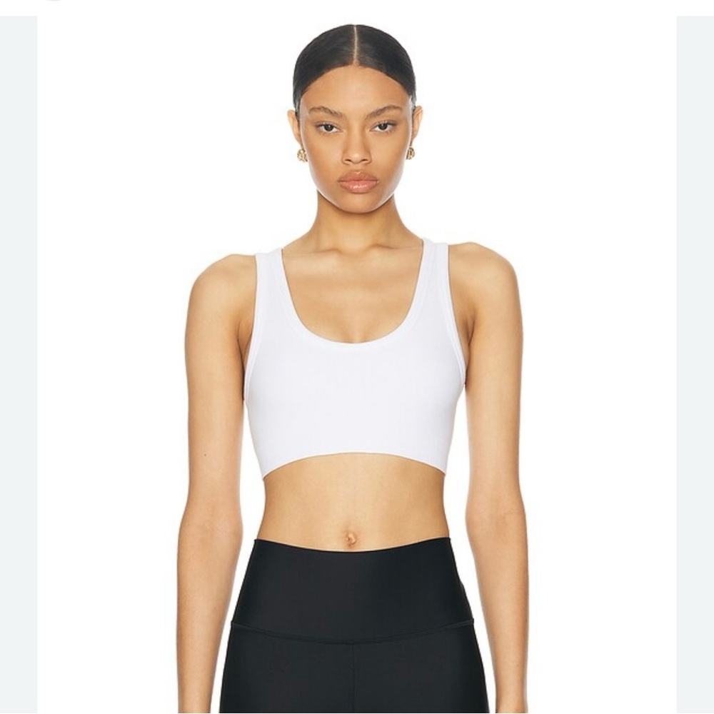 Alo Yoga - Seamless Chosen Bra – White, Size M